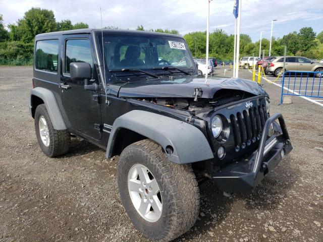 JEEP WRANGLER S 2015 with VIN 1C4AJWAGXFL659260 - Photo from auction