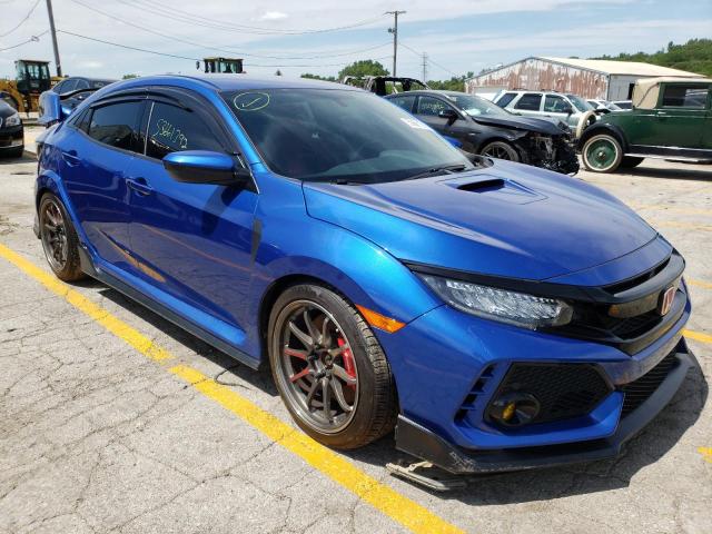 HONDA CIVIC TYPE 2018 with VIN SHHFK8G71JU202420 - Photo from auction