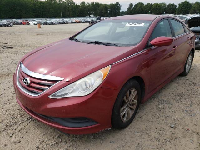 Photo 2 from auction – 2014 HYUNDAI SONATA GLS with VIN 5NPEB4AC8EH865521