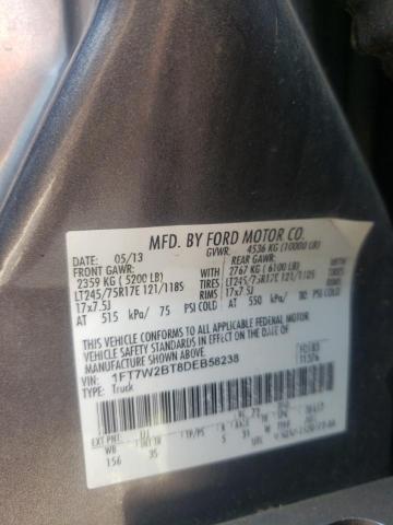 Photo 10 from auction – 2013 FORD F250 SUPER with VIN 1FT7W2BT8DEB58238