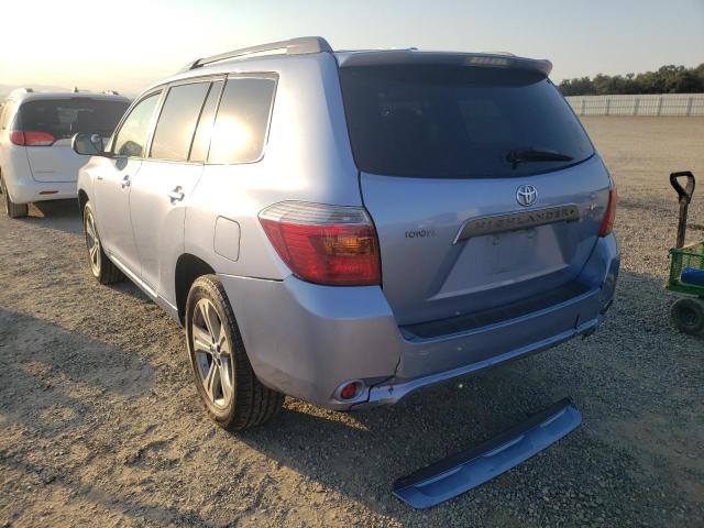 Photo 3 from auction – 2009 TOYOTA HIGHLANDER with VIN JTEDS43A192087413