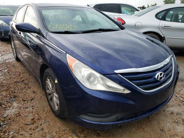 HYUNDAI SONATA GLS 2014 with VIN 5NPEB4AC9EH861784 - Photo from auction