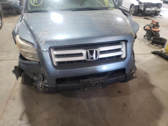 Photo 9 from auction – 2007 HONDA PILOT EXL with VIN 2HKYF18517H536119
