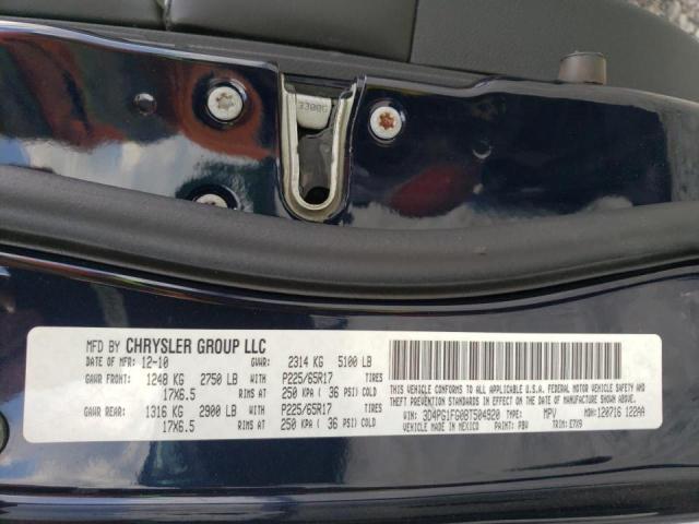Photo 10 from auction – 2011 DODGE JOURNEY MA with VIN 3D4PG1FG0BT504920