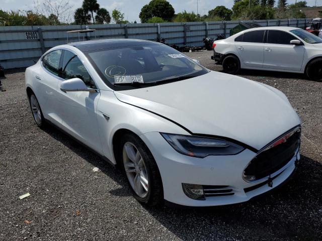 TESLA MODEL S 2014 with VIN 5YJSA1H16EFP30352 - Photo from auction