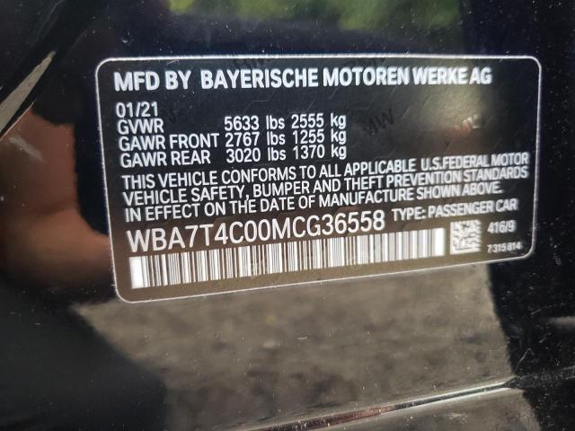 Photo 10 from auction – 2021 BMW 740 XI with VIN WBA7T4C00MCG36558