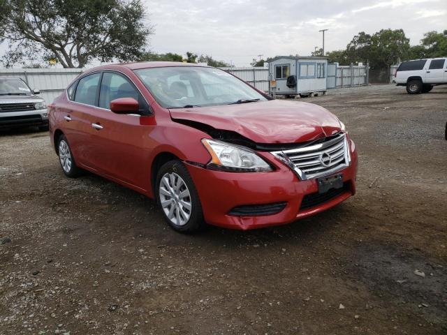 NISSAN SENTRA S 2013 with VIN 3N1AB7AP3DL666283 - Photo from auction