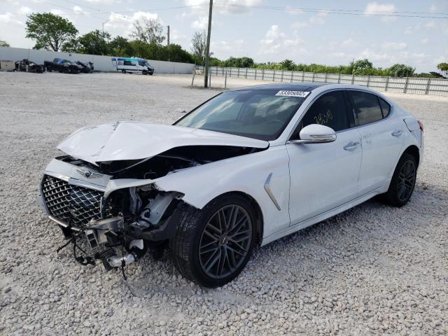 Photo 2 from auction – 2019 GENESIS G70 ELITE with VIN KMTG34LA8KU032256