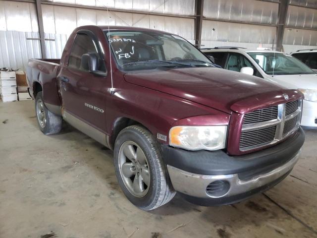 DODGE RAM 1500 S 2003 with VIN 1D7HA16D33J583538 - Photo from auction