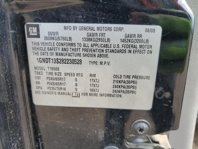 Photo 10 from auction – 2008 CHEVROLET TRAILBLAZE with VIN 1GNDT13S282230528