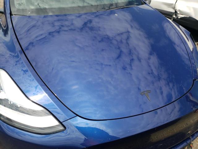 Photo 7 from auction – 2020 TESLA MODEL Y with VIN 5YJYGDEF8LF001065