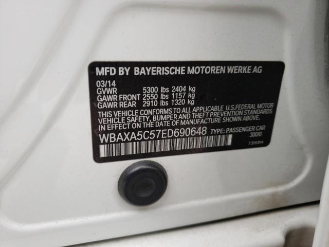 Photo 10 from auction – 2014 BMW 535 D with VIN WBAXA5C57ED690648