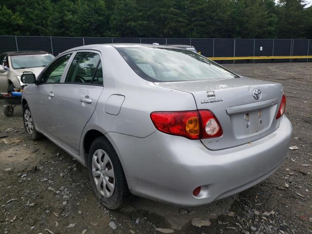 Photo 3 from auction – 2009 TOYOTA COROLLA BA with VIN 2T1BU40E19C157653