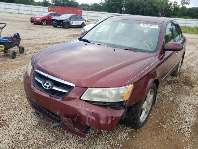 Photo 2 from auction – 2008 HYUNDAI SONATA SE with VIN 5NPEU46FX8H298133