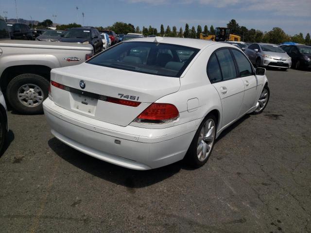 Photo 4 from auction – 2005 BMW 745 I with VIN WBAGL63525DP75364