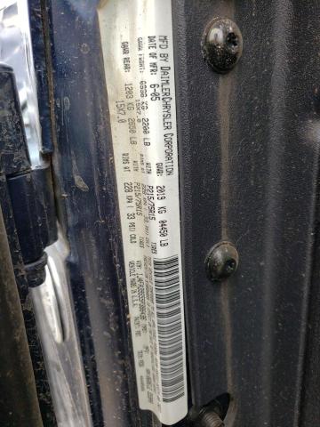 Photo 10 from auction – 2005 JEEP WRANGLER X with VIN 1J4FA39S55P386436