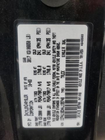 Photo 10 from auction – 2004 DODGE RAM 1500 S with VIN 1D7HU18DX4J155746