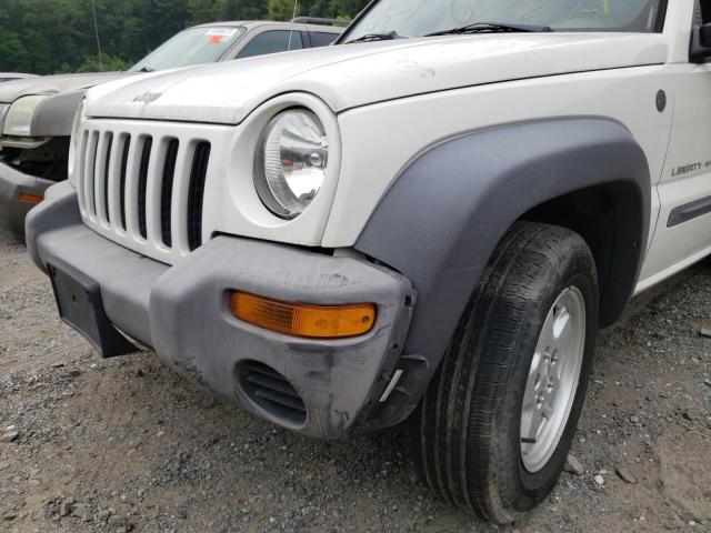 Photo 9 from auction – 2004 JEEP LIBERTY SP with VIN 1J4GL48K44W320325