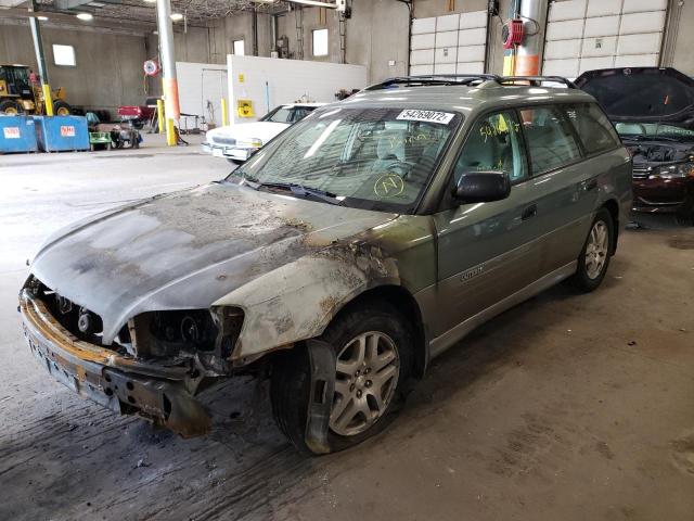 Photo 2 from auction – 2004 SUBARU LEGACY OUT with VIN 4S3BH675447614519