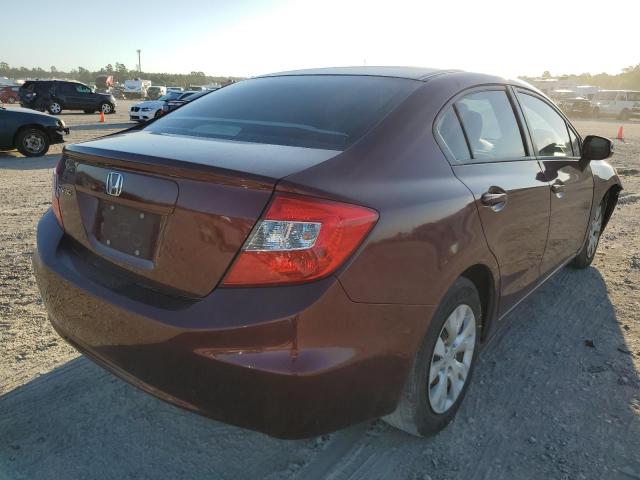 Photo 4 from auction – 2012 HONDA CIVIC LX with VIN 2HGFB2F5XCH612873