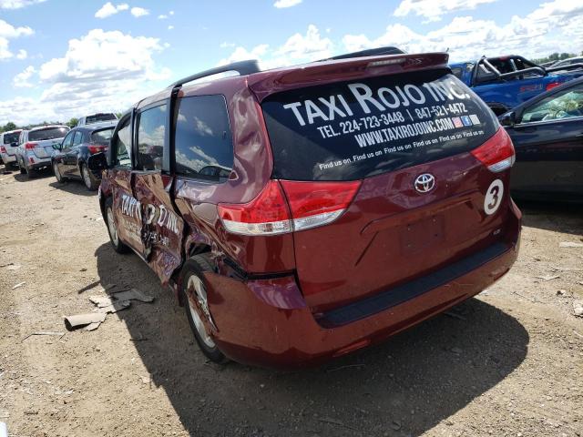 Photo 3 from auction – 2013 TOYOTA SIENNA LE with VIN 5TDKK3DC3DS320523