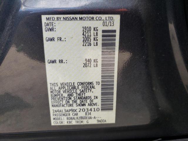 Photo 10 from auction – 2013 NISSAN ALTIMA 2.5 with VIN 1N4AL3AP9DC203410