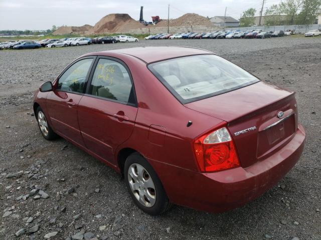 Photo 3 from auction – 2005 KIA SPECTRA with VIN KNAFE122655156079