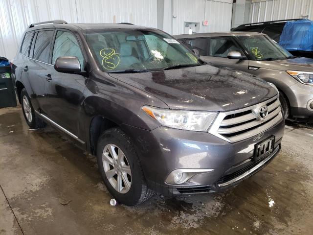 TOYOTA HIGHLANDER 2013 with VIN 5TDBK3EH3DS177776 - Photo from auction