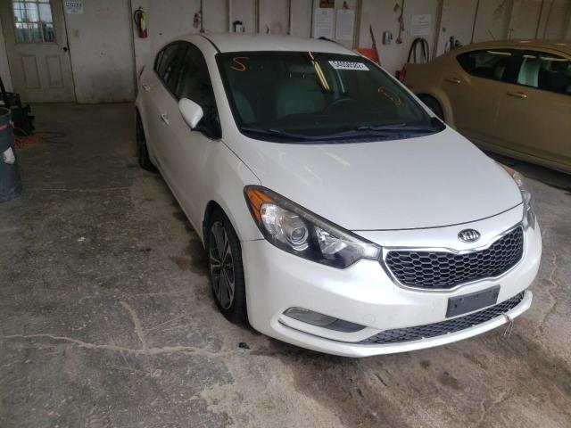 KIA FORTE EX 2015 with VIN KNAFX4A82F5352040 - Photo from auction