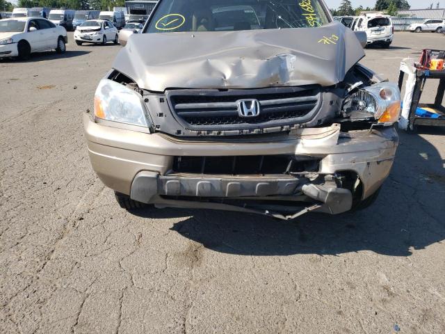 Photo 9 from auction – 2005 HONDA PILOT EXL with VIN 5FNYF18695B023494