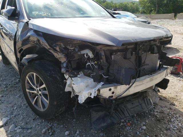 Photo 9 from auction – 2019 TOYOTA HIGHLANDER with VIN 5TDJZRFH4KS933234
