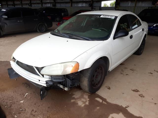 Photo 2 from auction – 2004 DODGE STRATUS SE with VIN 1B3EL36T34N419986