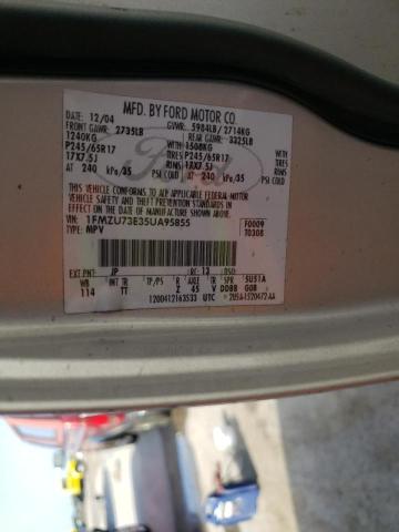 Photo 10 from auction – 2005 FORD EXPLORER X with VIN 1FMZU73E35UA95855