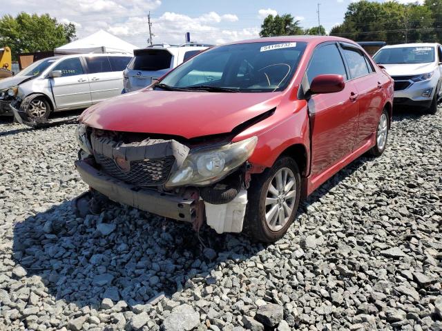 Photo 2 from auction – 2009 TOYOTA COROLLA BA with VIN 1NXBU40E19Z107429