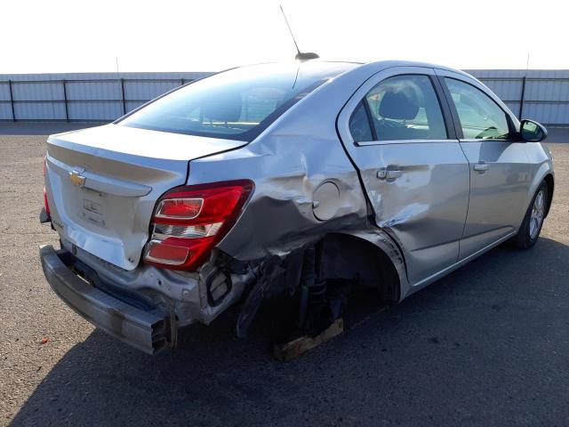 Photo 4 from auction – 2017 CHEVROLET SONIC LT with VIN 1G1JD5SG8H4133862