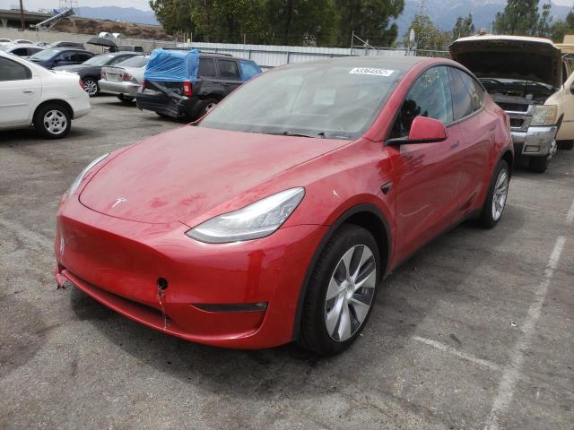 Photo 2 from auction – 2021 TESLA MODEL Y with VIN 5YJYGDED2MF163306