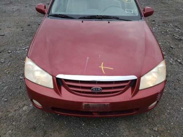 Photo 9 from auction – 2005 KIA SPECTRA with VIN KNAFE122655156079