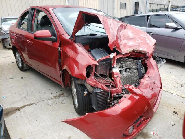 CHEVROLET AVEO LT 2011 with VIN KL1TG5DE6BB113722 - Photo from auction