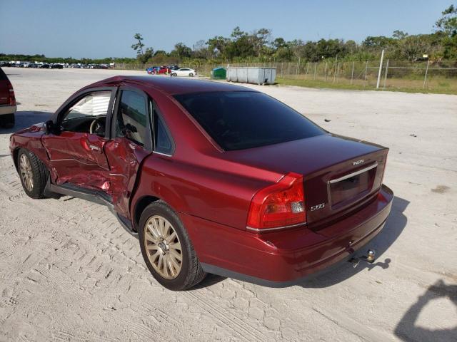 Photo 3 from auction – 2004 VOLVO S80 T6 ELI with VIN YV1TS91Z341382785