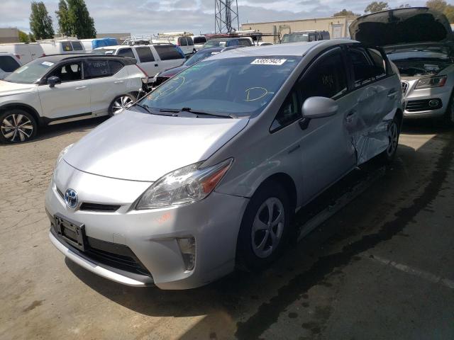 Photo 2 from auction – 2014 TOYOTA PRIUS with VIN JTDKN3DU1E0359955