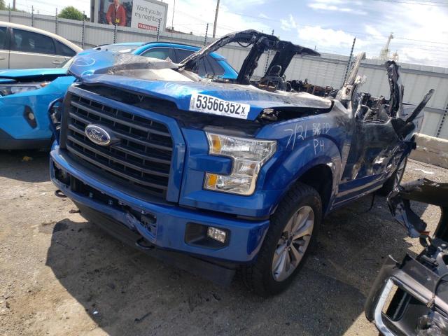 Photo 2 from auction – 2017 FORD F150 SUPER with VIN 1FTEX1EP4HFA22539
