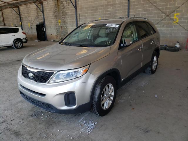 Photo 2 from auction – 2015 KIA SORENTO LX with VIN 5XYKTDA72FG658988