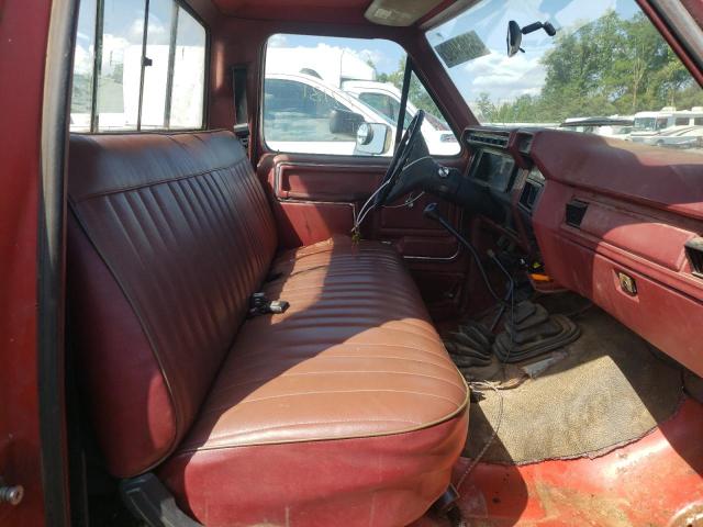 Photo 5 from auction – 1986 FORD F250 with VIN 1FTHF26H4GNB36073