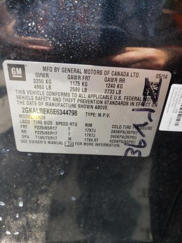 Photo 10 from auction – 2014 GMC TERRAIN SL with VIN 2GKALREK6E6344798