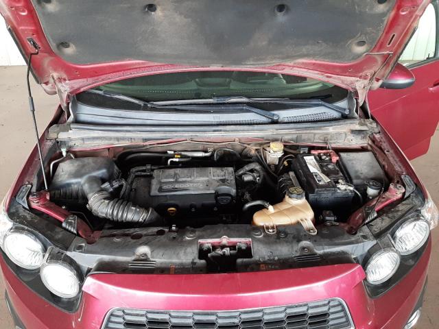Photo 7 from auction – 2014 CHEVROLET SONIC LT with VIN 1G1JC5SB9E4106446