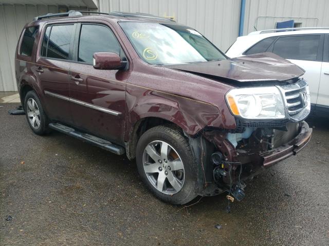 HONDA PILOT TOUR 2014 with VIN 5FNYF3H97EB014718 - Photo from auction