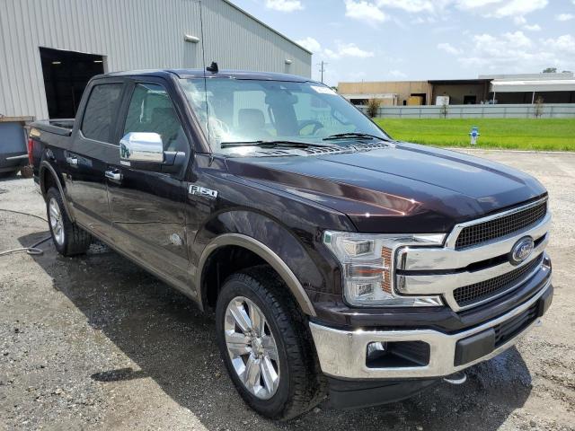 FORD F150 SUPER 2018 with VIN 1FTEW1E56JFE58588 - Photo from auction