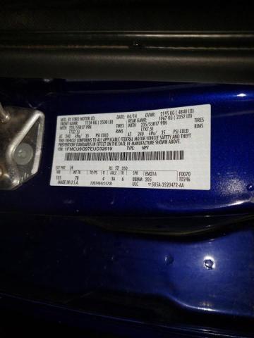 Photo 10 from auction – 2014 FORD ESCAPE SE with VIN 1FMCU9G97EUD32619