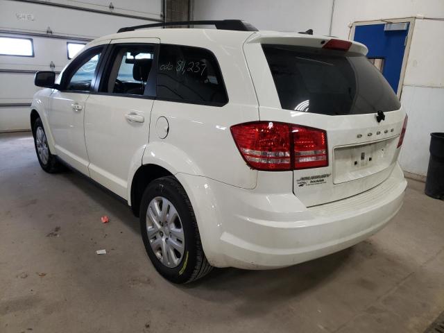 Photo 3 from auction – 2017 DODGE JOURNEY SE with VIN 3C4PDCAB4HT695344