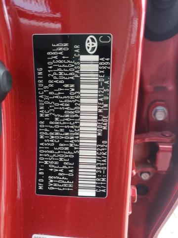 Photo 10 from auction – 2020 TOYOTA COROLLA SE with VIN 5YFS4RCE1LP002763